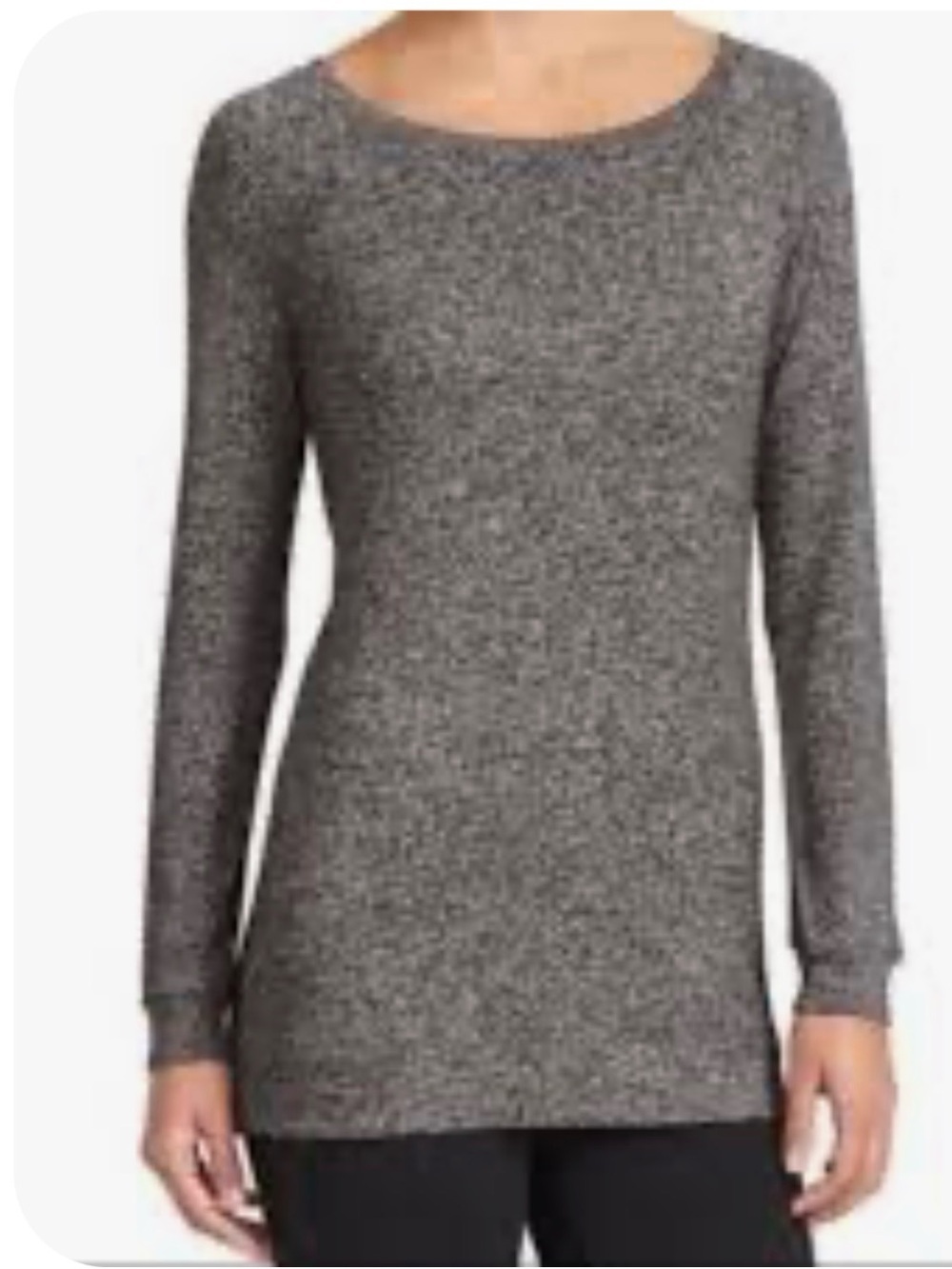Athleta XL luxe pose marled oversized activewear casual soft cozy comfort tunic